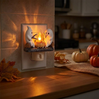 Ghostly Campfire Night Light