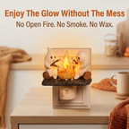 Ghostly Campfire Night Light