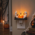 Ghostly Campfire Night Light