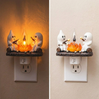 Ghostly Campfire Night Light